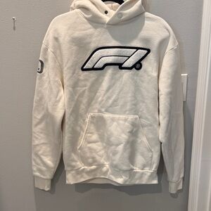 F1 Cream Logo Hoodie